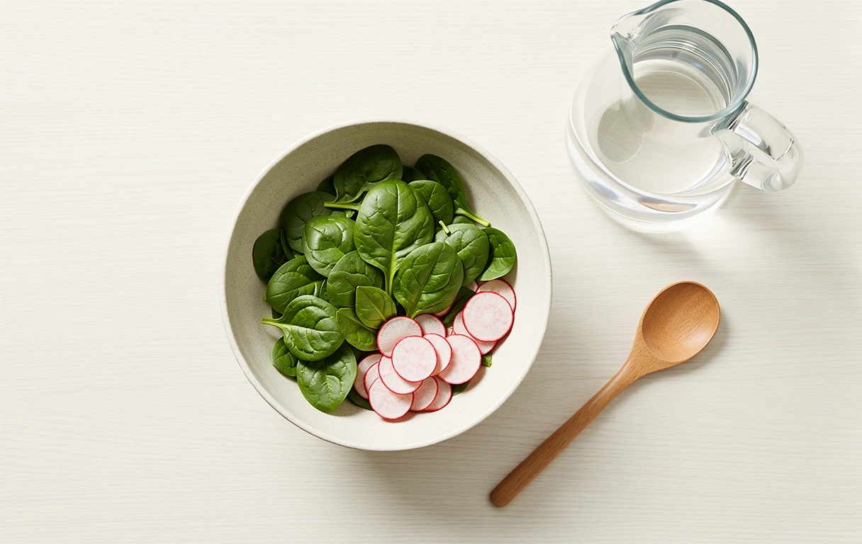 Zdrowe produkty spożywcze na stole