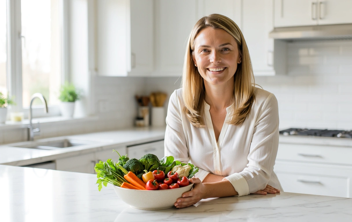 Ekspert Harmonia Odżywiania w swoim gabinecie